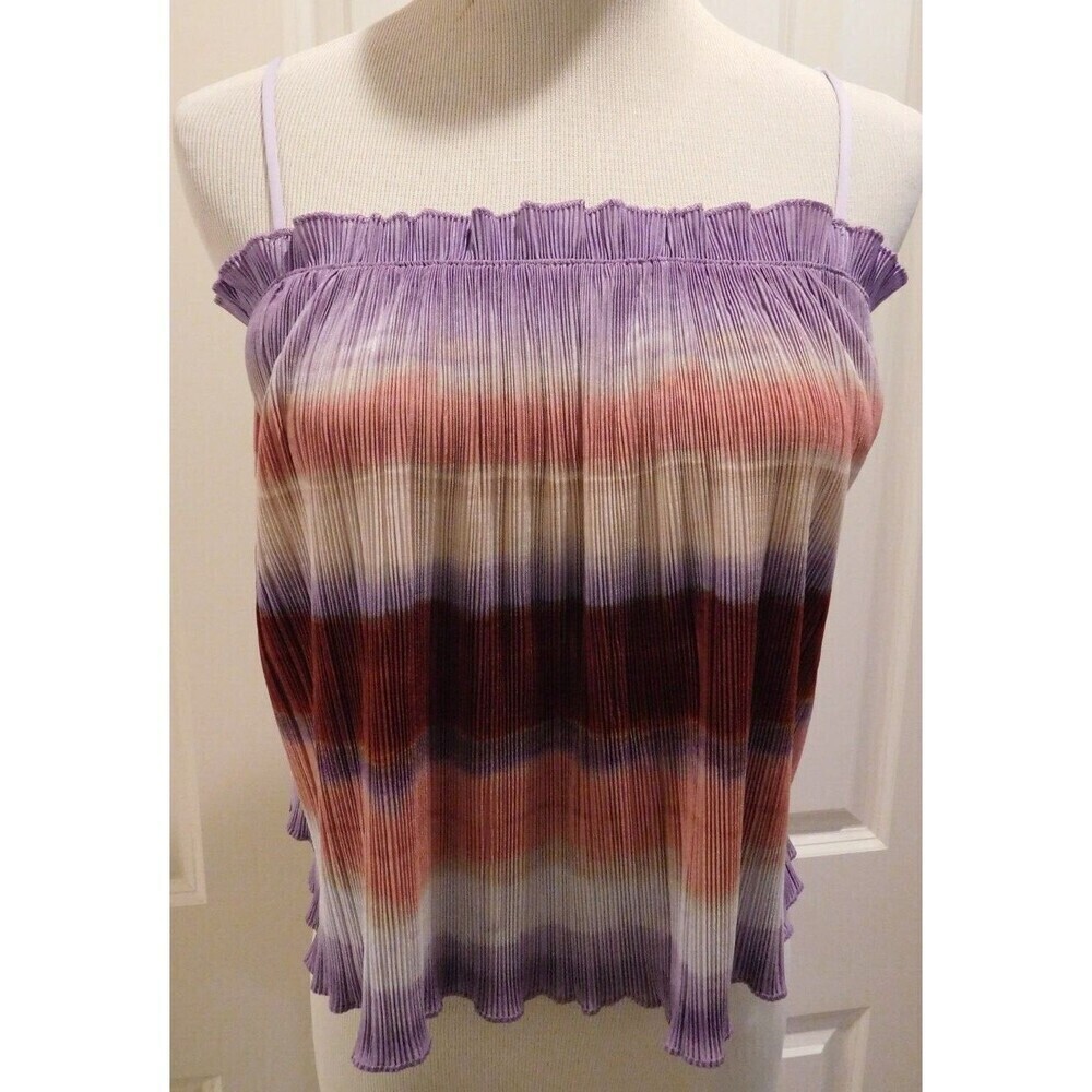 Super Cute MADEWELL "Micropleat Tank" in "Clementine Cream" Size XXS - Picture 7 of 10